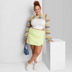 Women's High-Rise Bodycon Mini Skort - Wild Fable™ -Wild Fable Store GUEST 8944b552 e11d 4ed5 a63f 64714d9587b3