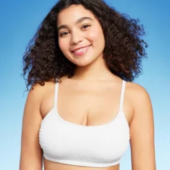 Women's Smocked Bralette Bikini Top - Wild Fable™ -Wild Fable Store GUEST 8b83c640 ac29 42ae b7e9 b9bc19959764