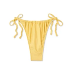 Women's Side-Tie Ultra High Leg Adjustable Coverage Bikini Bottom - Wild Fable™ Yellow 16 Women's Side-Tie Ultra High Leg Adjustable Coverage Bikini Bottom - Wild Fable™ Yellow -Wild Fable Store GUEST 8c401498 d6f2 427e adbc 0d03a3cb1886