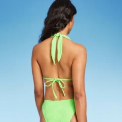 Women's Terry Textured U-Neck Multi-Way Bralette Bikini Top - Wild Fable™ Tropical Green -Wild Fable Store GUEST 8cbfcb81 49f3 4ecb 977d 63dc56ef2d3f