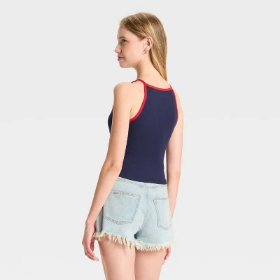 Women's High Neck Halter Top - Wild Fable™ 1 Women's High Neck Halter Top - Wild Fable™