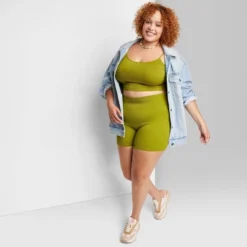 Women's High-Rise Seamless Bike Shorts - Wild Fable™ -Wild Fable Store GUEST 91b683cd bb0c 48d4 a958 fb5e895e3c1e