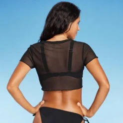 Women's Mesh Cover Up Short Sleeve Crop Top - Wild Fable™ 7 Women's Mesh Cover Up Short Sleeve Crop Top - Wild Fable™ -Wild Fable Store GUEST 9a766f08 5147 4671 a735 983c55f73073