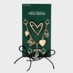 Hearts And Bows Shoe Charm Set - Wild Fable™ Gold 5 Hearts And Bows Shoe Charm Set - Wild Fable™ Gold -Wild Fable Store GUEST 9d4f16ad be55 4a0d 9d8d 7760b5b00761