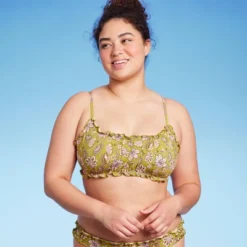 Women's Ruffle Detail Bralette Bikini Top - Wild Fable™ -Wild Fable Store GUEST a0bffd58 9e99 4439 95c3 c22625d534a1