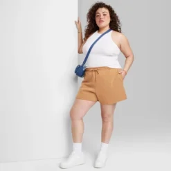 Women's Mid-Rise Pull-On Fleece Shorts - Wild Fable™ -Wild Fable Store GUEST a3b7501b c765 4c8d 9324 08f2cb045293