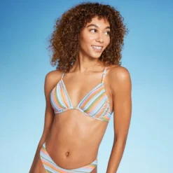Women's Underwire Bikini Top - Wild Fable™ Multi Lurex Striped -Wild Fable Store GUEST a9142210 0575 4457 81e3 1c5be3c5f198