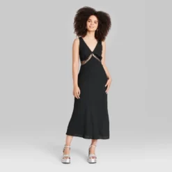 Women's Lace Detail Slip Midi Dress - Wild Fable™ -Wild Fable Store GUEST a9681466 2168 4a1c bd4f 69aca66b3b70