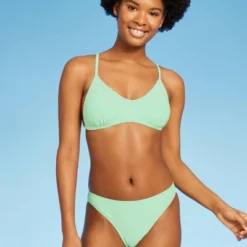 Women's Scoop Neck Crisscross Bralette Bikini Top - Wild Fable™ -Wild Fable Store GUEST ae2fa305 07a1 4b44 8501 2f79f0ae7274