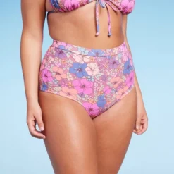 Women's Cheeky Boyshorts Bikini Bottom - Wild Fable™ Floral Print -Wild Fable Store GUEST b0b477c3 442c 402f 890e 969a660c8840