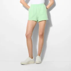 Women's Mid-Rise Dorm Pull-On Shorts - Wild Fable™