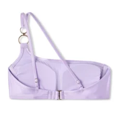 Women's Ring Detail One Shoulder Bralette Bikini Top - Wild Fable™ Shiny Light Purple -Wild Fable Store GUEST b3fb0d38 695d 40d8 9adb 9a8a2fd618c3
