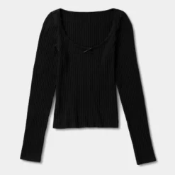 Women's Long Sleeve Seamless Square Neck Blouse - Wild Fable™ -Wild Fable Store GUEST b9bd5b6c 76e1 47df 89e7 e574d1848c7b