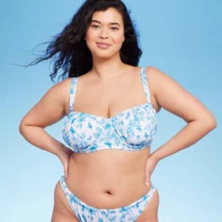 Women's Corset Longline Bikini Top - Wild Fable™ Cream -Wild Fable Store GUEST b9c8204f 4272 4f55 9242 b9828efd8f66