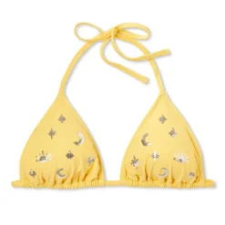Women's Sequin Detail Triangle Bikini Top - Wild Fable™ Yellow 11 Women's Sequin Detail Triangle Bikini Top - Wild Fable™ Yellow -Wild Fable Store GUEST bc6a310a 7f77 4eab 8956 8f62fc4e502c