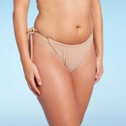 Women's Chain Detail Side-Tie Adjustable Coverage Bikini Bottom - Wild Fable™ Brown 9 Women's Chain Detail Side-Tie Adjustable Coverage Bikini Bottom - Wild Fable™ Brown -Wild Fable Store GUEST bd183825 160d 4020 9a34 258462e54e57