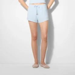 Women's Shell Trim Mid-Rise Pull-On Shorts - Wild Fable™