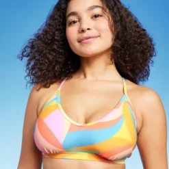 Women's Scoop Neck Crisscross Bralette Bikini Top - Wild Fable™ -Wild Fable Store GUEST c14edded 09e4 4f1c bb85 6a87cdff8ee2