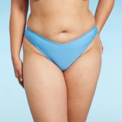 Women's V-Front High Leg Cheeky Bikini Bottom - Wild Fable™ Bright Blue -Wild Fable Store GUEST c4ebeed0 7e2c 4cf1 9ef4 c54ad880fa96