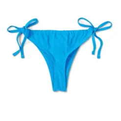 Women's Side-Tie Adjustable Coverage Bikini Bottom - Wild Fable™ Blue -Wild Fable Store GUEST cafe4918 8d92 4071 8c52 648b6fec1527