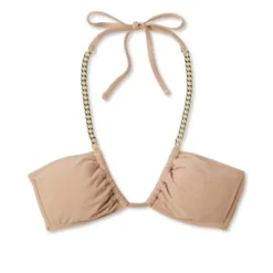 Women's Chain Detail U Bralette Bikini Top - Wild Fable™ Brown -Wild Fable Store GUEST cb8bbe63 c081 4fa1 93a6 e5bcac3a43be