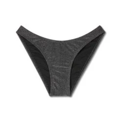 Women's High Leg Cheeky Bikini Bottom - Wild Fable™ Black Lurex -Wild Fable Store GUEST cc23b703 16cc 4bd1 9aec e58e9d1e2428