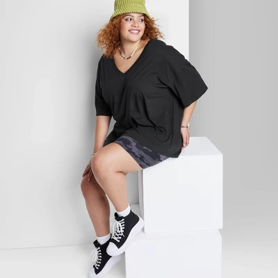 Women's Short Sleeve Relaxed Fit V-Neck T-Shirt - Wild Fable™ 3 Women's Short Sleeve Relaxed Fit V-Neck T-Shirt - Wild Fable™ - Image 3