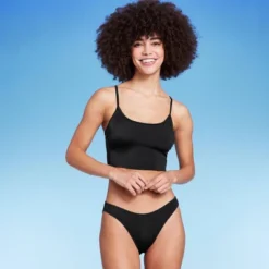 Women's Ribbed Scoop Front High Leg Cheeky Bikini Bottom - Wild Fable™ -Wild Fable Store GUEST d015f301 c363 419e 9ebb f024065939b5