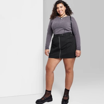 Women's Cargo Utility A-Line Mini Skirt - Wild Fable™ 3 Women's Cargo Utility A-Line Mini Skirt - Wild Fable™ - Image 3