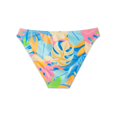 Women's Cheeky Bikini Bottom - Wild Fable™ Multi Tropical Print 6 Women's Cheeky Bikini Bottom - Wild Fable™ Multi Tropical Print - Image 6