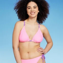 Women's Reversible Triangle Bikini Top - Wild Fable™ -Wild Fable Store GUEST d53c707a 32fd 44f0 ae7b f981bb9094a1