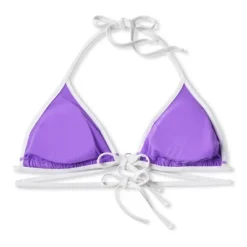 Women's Strappy Ring Front Triangle Bikini Top - Wild Fable™ Purple -Wild Fable Store GUEST db3fecda ec34 41d1 88a1 11b9e05662e6