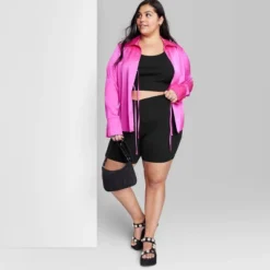 Women's High-Rise Polyester Bike Shorts - Wild Fable™ -Wild Fable Store GUEST dd17e667 a1dd 491c a38c e6cd616ab395