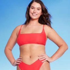 Women's Square Neck Bralette Bikini Top - Wild Fable™ -Wild Fable Store GUEST e4b9509e cf8e 49f8 8257 417a3cff684b