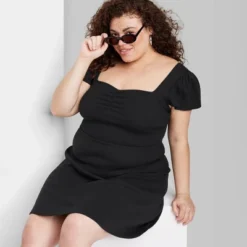 Women's Cap Short Sleeve Fit & Flare Knit Skater Dress - Wild Fable™ 11 Women's Cap Short Sleeve Fit & Flare Knit Skater Dress - Wild Fable™ -Wild Fable Store GUEST e5363af8 56d6 4020 afac a04c27c52466