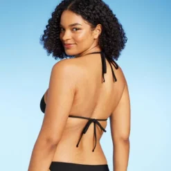 Women's Low Coverage Mini Triangle Bikini Top - Wild Fable™ Black -Wild Fable Store GUEST e58d2578 4e9e 4fcf 803c d92faaa9b3f7