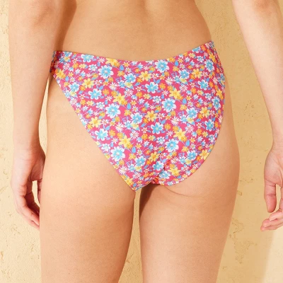 Women's Low-Rise High Leg Cheeky Bikini Bottom - Wild Fable™ 1 Women's Low-Rise High Leg Cheeky Bikini Bottom - Wild Fable™