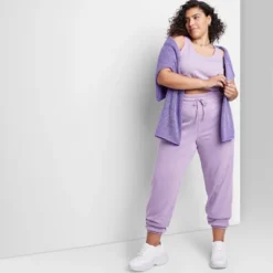 Women's High-Rise Tapered Joggers - Wild Fable™ -Wild Fable Store GUEST f09a37c0 00c8 4946 b5b4 a099d5b4a42c