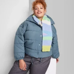 Women's Duvet Puffer Jacket - Wild Fable™ -Wild Fable Store GUEST f429bdae d011 42de a8de c7774657f779