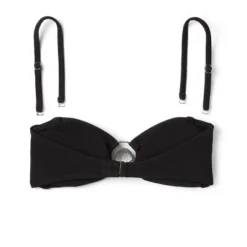 Women's Pucker Textured Center Front Shell Detail Bandeau Bikini Top - Wild Fable™ -Wild Fable Store GUEST f5f03530 0184 4ef7 8fa7 536e00345545