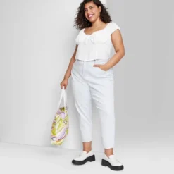 Women's Super-High Rise Curvy Tapered Jeans - Wild Fable™ Ultra Light Wash 7 Women's Super-High Rise Curvy Tapered Jeans - Wild Fable™ Ultra Light Wash -Wild Fable Store GUEST f8fc547a 9aec 4937 9bb7 73c9ba4415c3